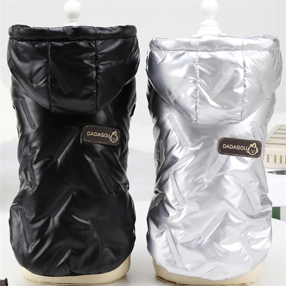 Brother Cat Dog Winter Hooded Coat For Small Dogs Apparel