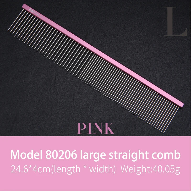 Stainless Steel Dog Comb Pin Brush For Pets And Cats
