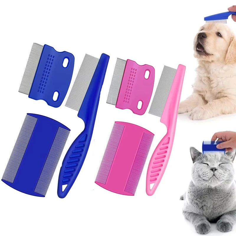 YTYIN Flea Comb Cat Grooming Set 3 Piece KittenCare Pet