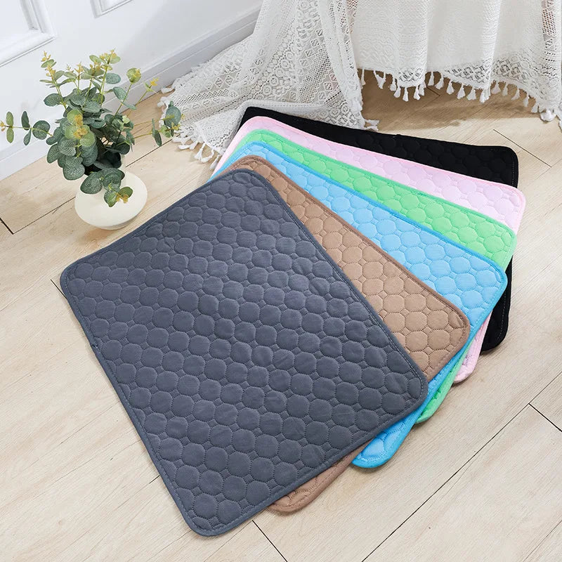 NONECN Washable Dog Pee Pad Blanket Diaper Mat For Training