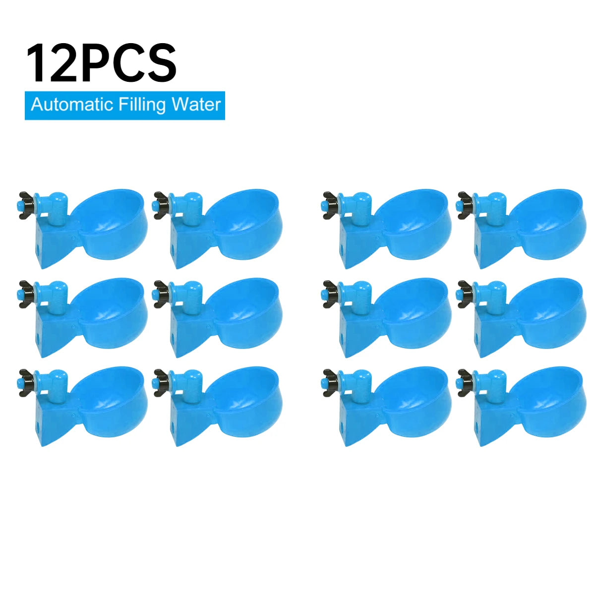 APWIKOGER Automatic Chicken Drinking Cup Waterer for Poultry