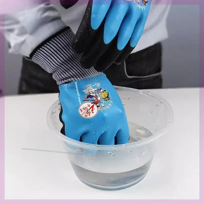 Pet Viper Anti-Bite Gloves Dog Training Anti-cat and Dog Scratch Gloves Anti-scratch Scratch Injury Thickened Extended Cowhide