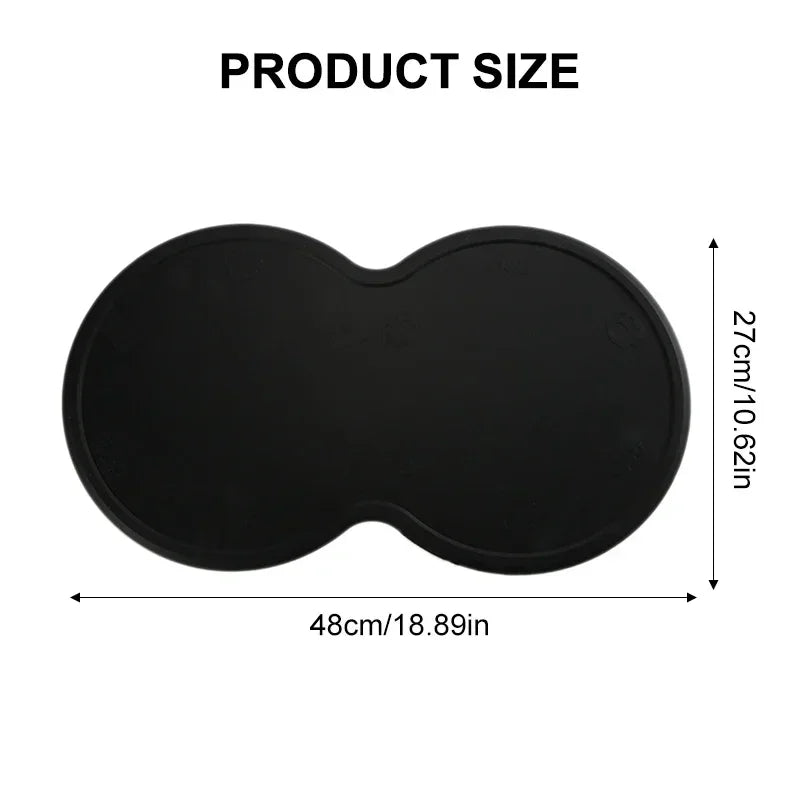 Hign Concerned Pet Feeding Mat Cloud Shape Silicone Bowl