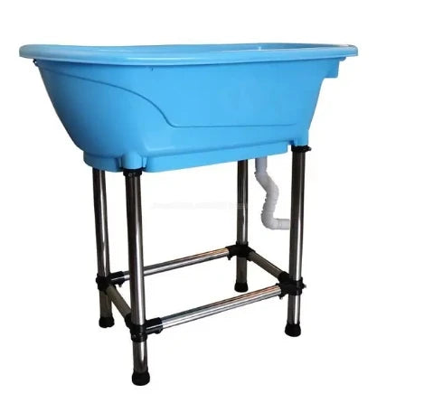 Non-Slip Pet Bathtub With StainlessSteel Legs For Dogs And Cats