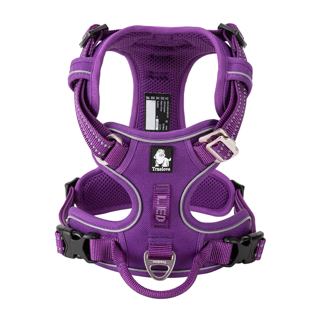 Winhyepet Reflective Training Dog Vest Harness Nylon