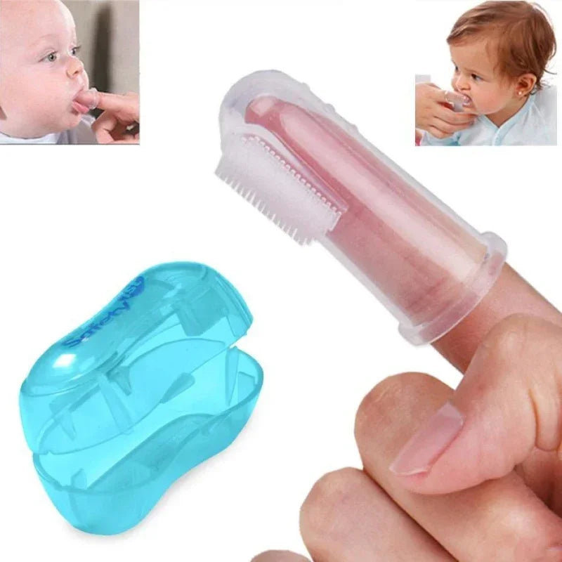 Super Soft Pet Finger Toothbrush for Dogs and Cats