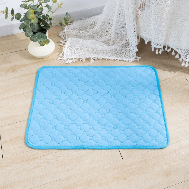NONECN Washable Dog Pee Pad Blanket Diaper Mat For Training