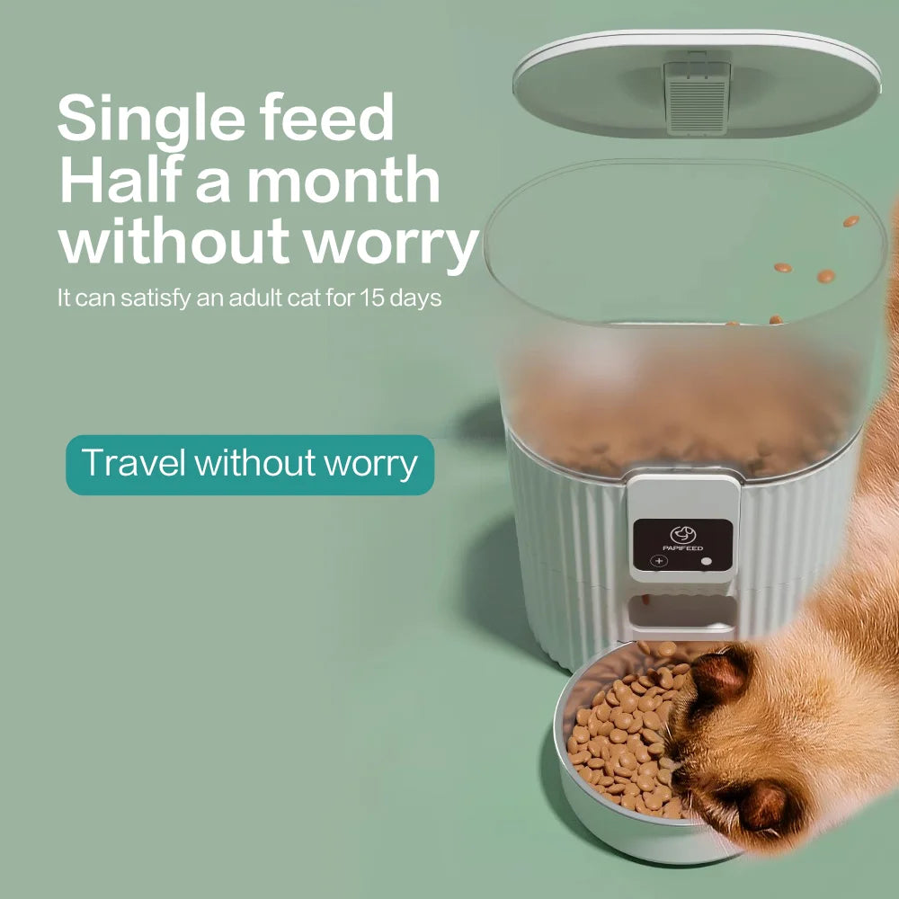 Critter Craze25 PAPIFEED Cat Automatic Feeder With WiFi