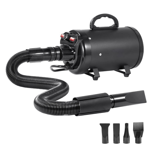 SucceBuy 2000W Dog Grooming Dryer With Adjustable Speed Hose