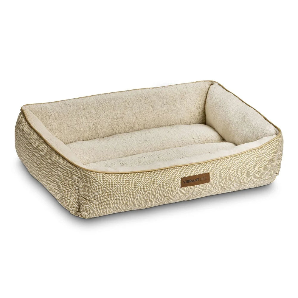 DUTRIEUX Dog Bed With Bolstered Walls Comfort And Support