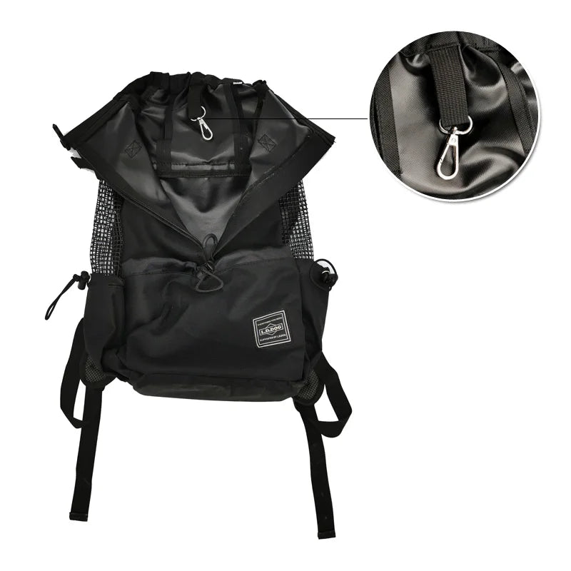 Breathable Pet Dog Carrier Bag Backpack for Travel Comfort