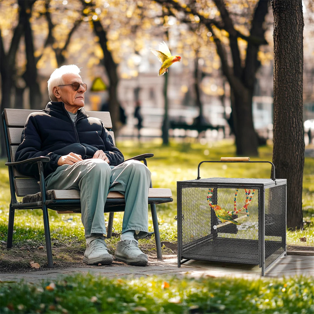 Guangdong Portable Bird Cage Travel Carrier Playpen Hammock