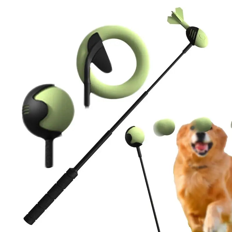 Dog Toy Throwing Pole Launcher for Outdoor Training