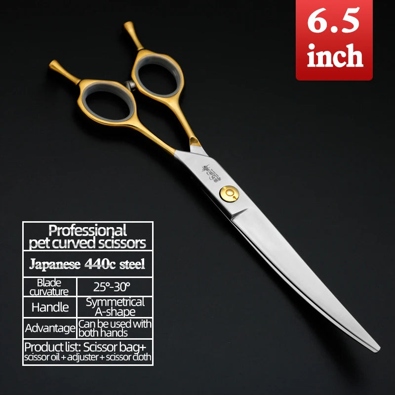 Sakura Dance Professional Pets Scissors Grooming Set For Dogs 440C