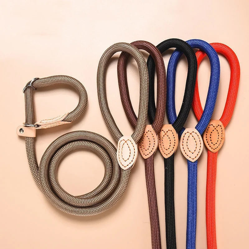 NONECN Adjustable Nylon Collar Harness Leash For Dogs And Cats