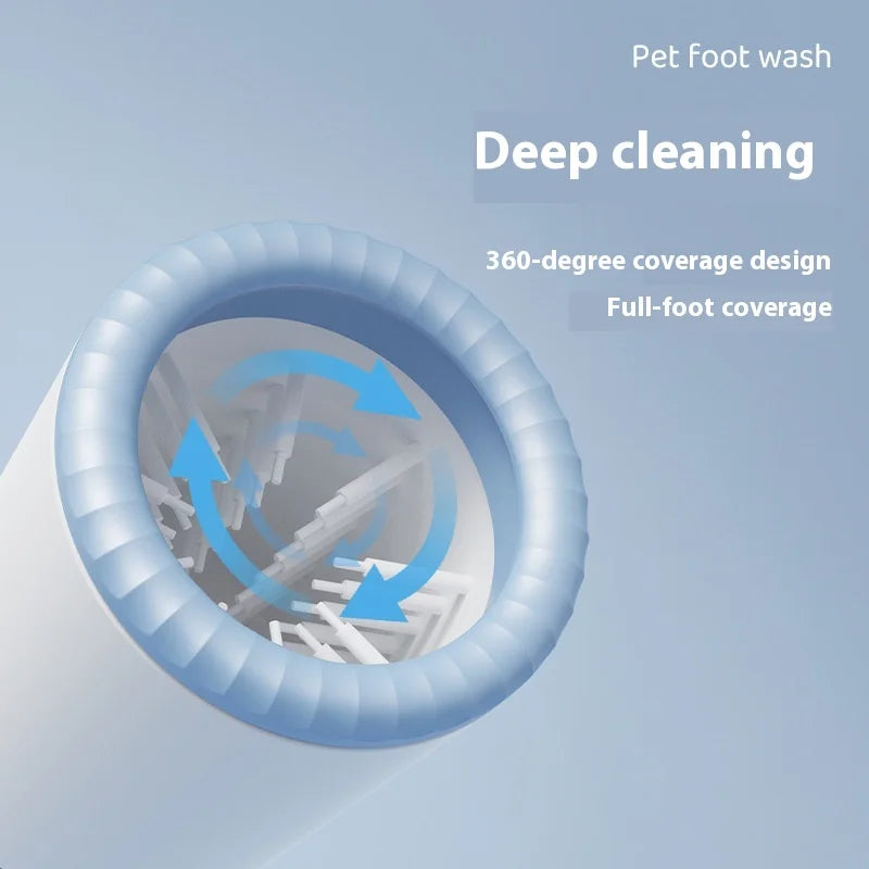 Pet Paw Cleaner Electric Portable Foot Wash Cup USB Rechargeable