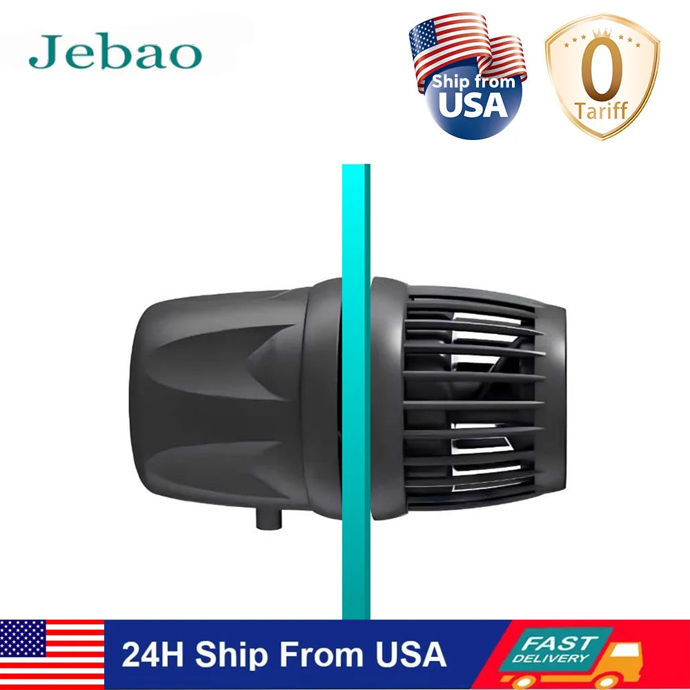 Jecod Jebao Dmp-10/20/30/40 New Smart Bluetooth App Cordless Multi Device Aquarium Wavemaker Pump Freshwater Saltwater Fish Tank