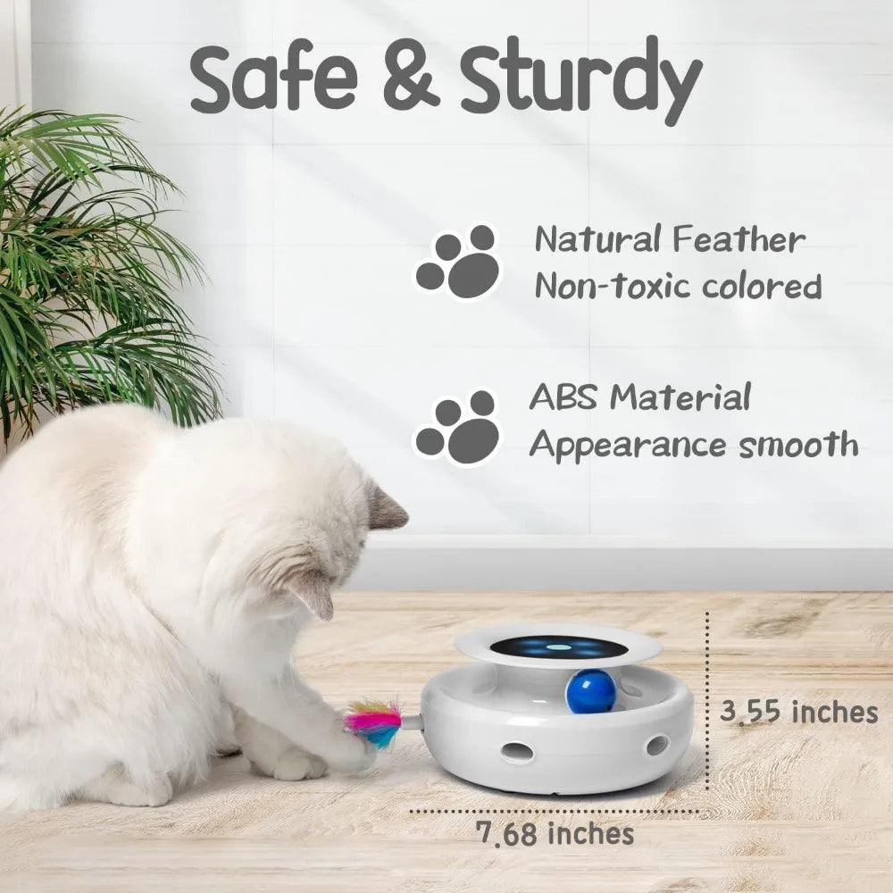 Hign-concerned ORSDA 2In1 Interactive Cat Toy With Auto On