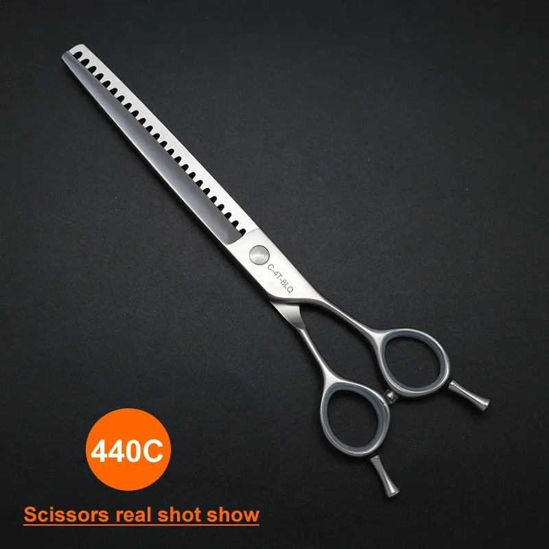 Crane 7.5/8.0inch Dog Beauty Scissors Professional Thinning Scissors Pet Items Chunker Scissors Dog Pets Supplies Accesories