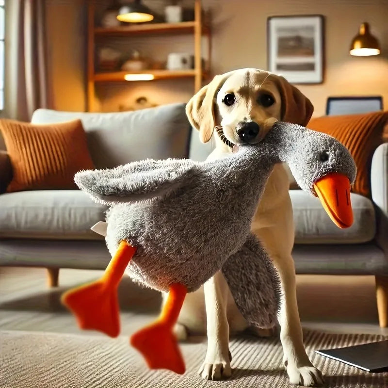Soft Duck Plush Toy For Pets And Cats Dogs Calming