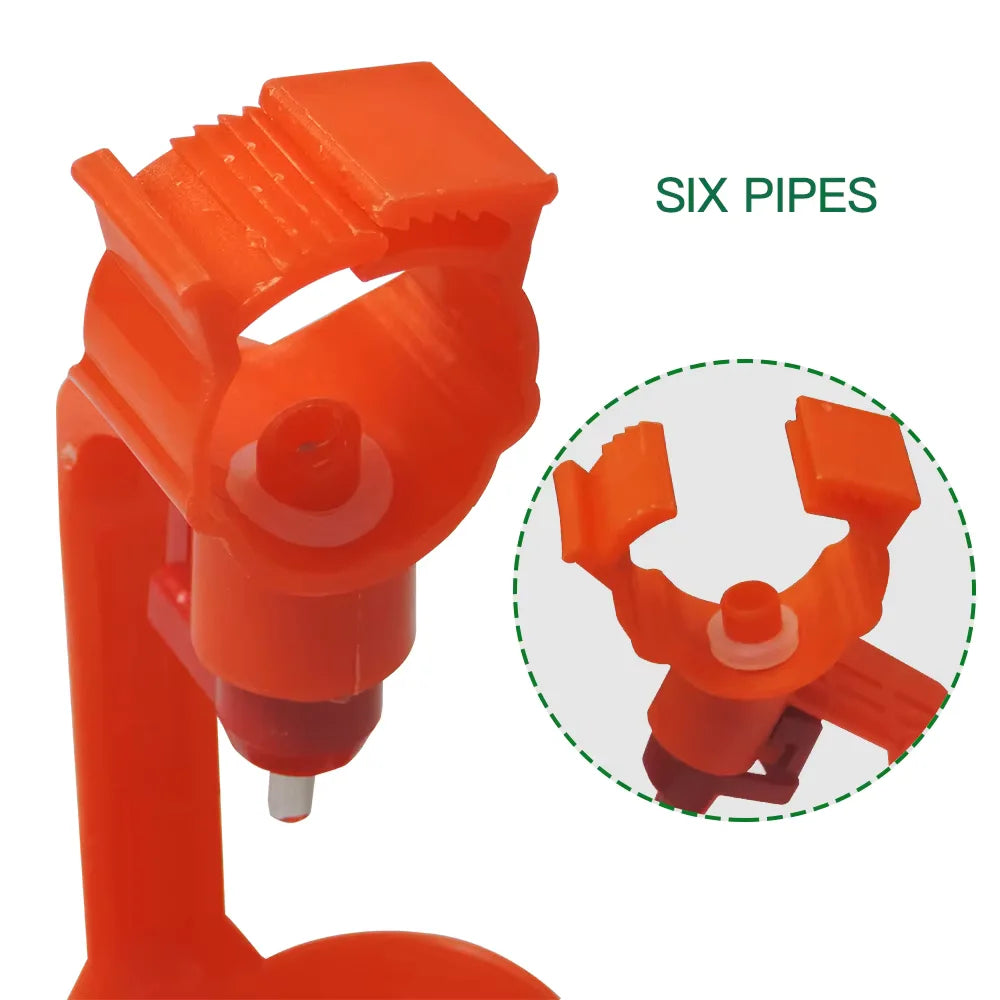50 Pcs Automatic Chicken Waterer Feeder Hanging Cups Nipple Cups