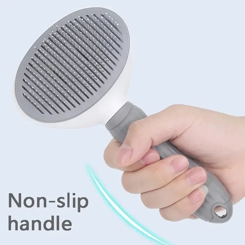AEHOME Self-Cleaning Pet Hair Brush for Dogs and Cats Grooming