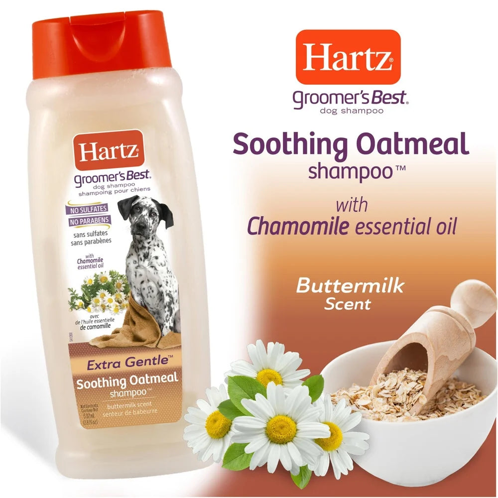 Oatmeal Dog Shampoo Chamomile Buttermilk Scent Cleansing