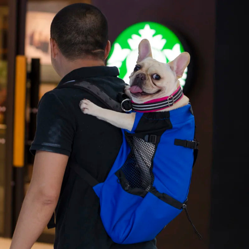 Breathable Pet Dog Carrier Bag Backpack for Travel Comfort