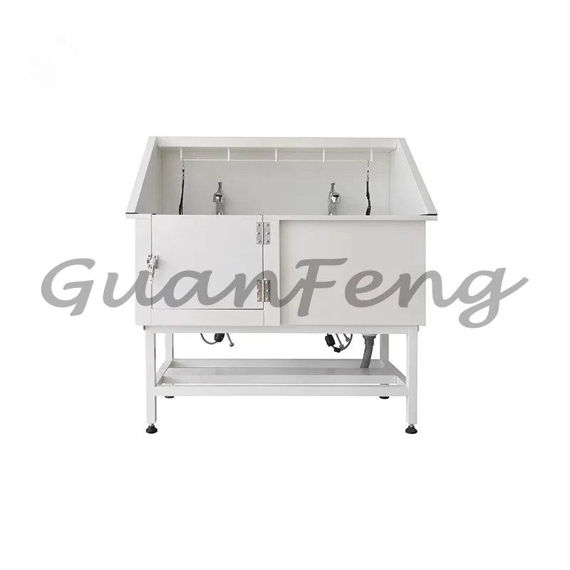 EURVET Stainless Steel Pet Bathtub With Spray Shower Head