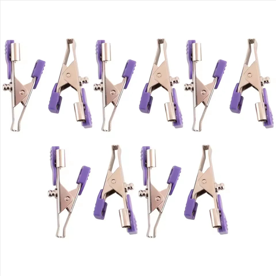 Contec ECG Crocodile Clip Electrodes Reusable 10 Pieces