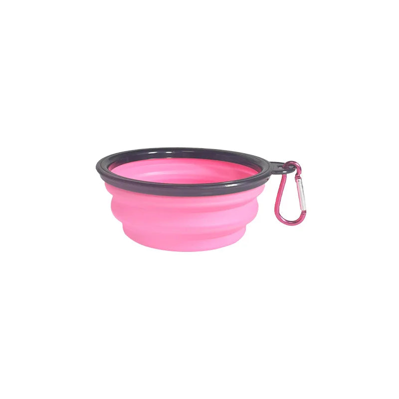 Bayto Portable Foldable Pet Food Bowl for Cats and Dogs