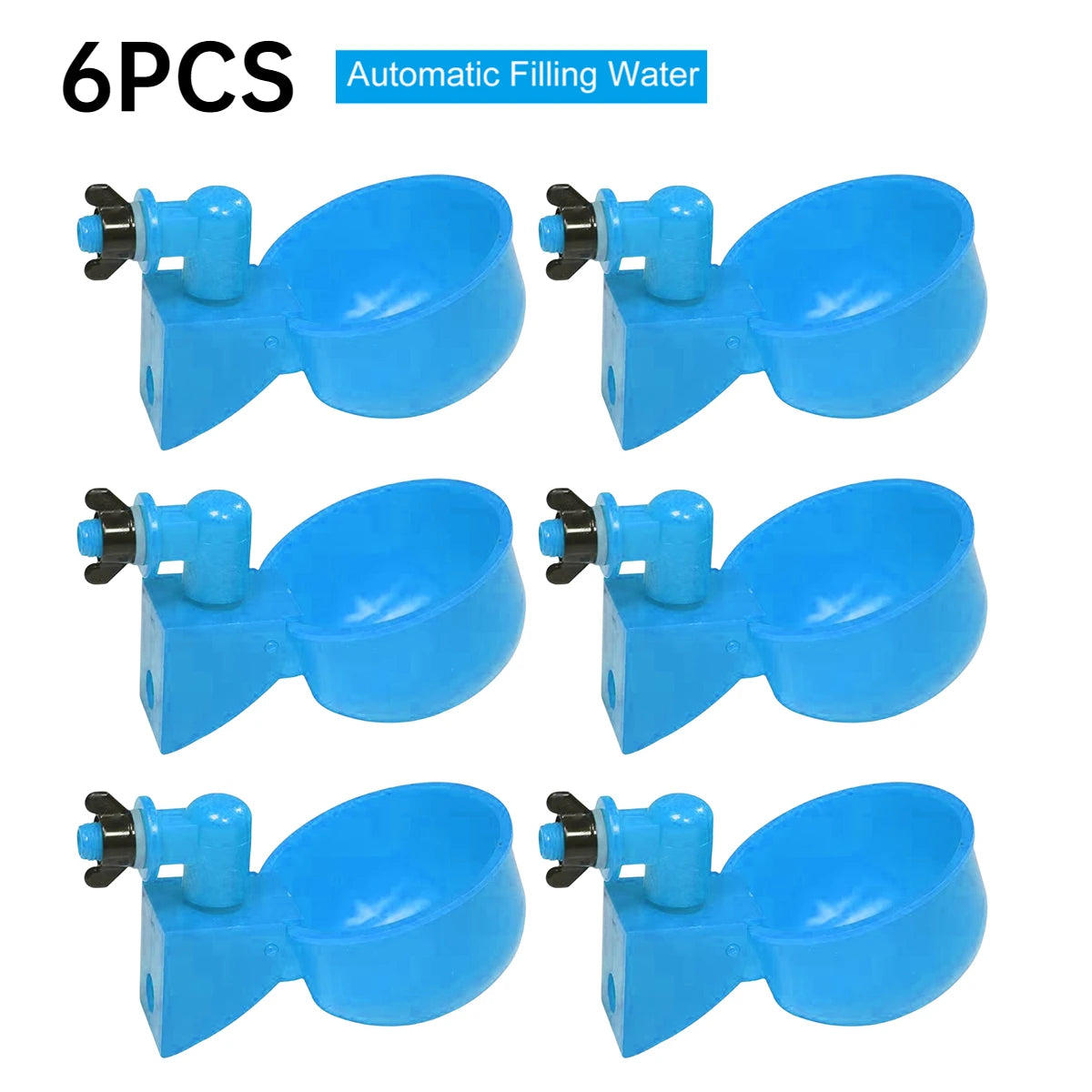 APWIKOGER Automatic Chicken Drinking Cup Waterer for Poultry