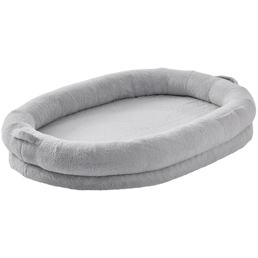 SucceBuy Human Dog Bed With Orthopedic Foam And Washable Cover