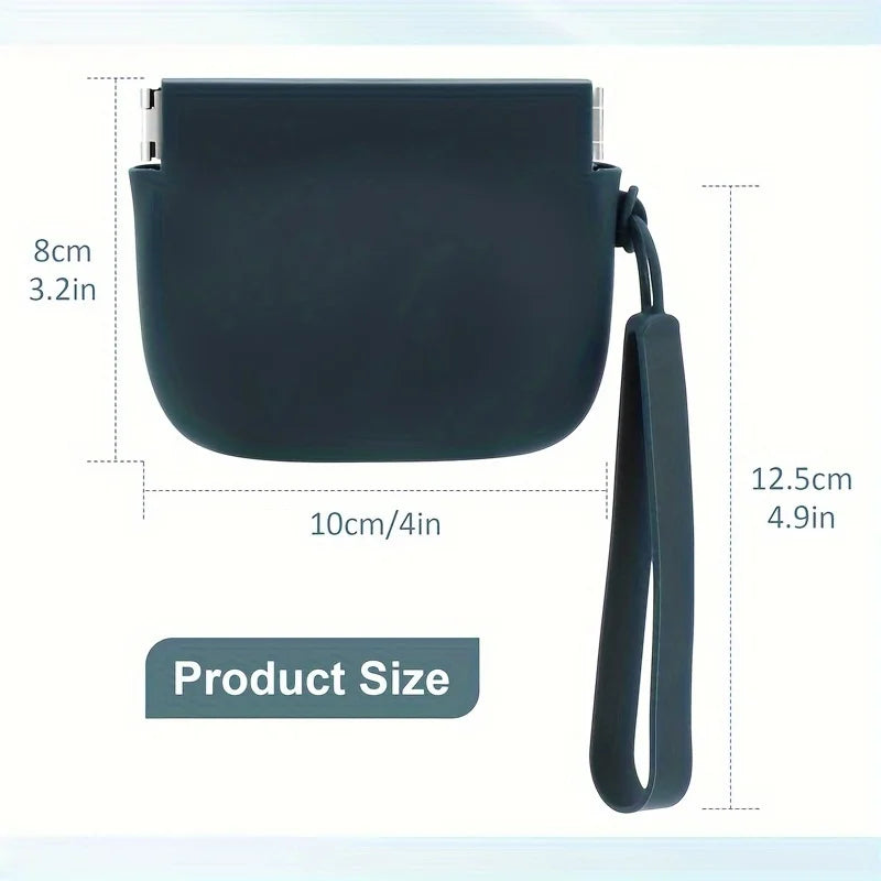Portable Silicone Dog Treat Bag For Training And Walking