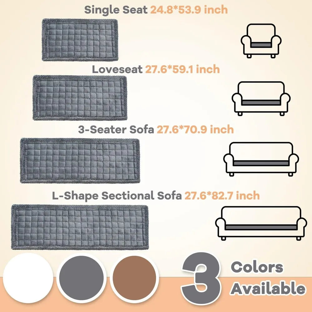 Washable Dog Couch Cover Non Slip Bed Mat For Sofas