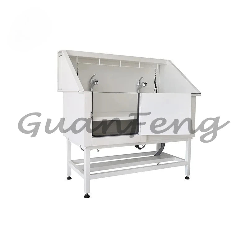 EURVET Stainless Steel Pet Bathtub With Spray Shower Head
