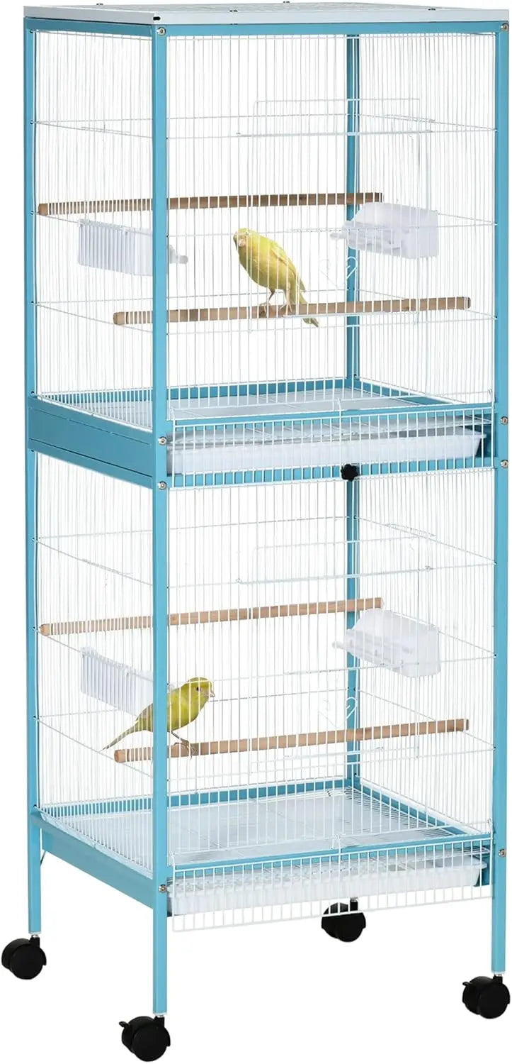 Indoor Multi Door Bird Cage Aviary For Canary Finch Conure
