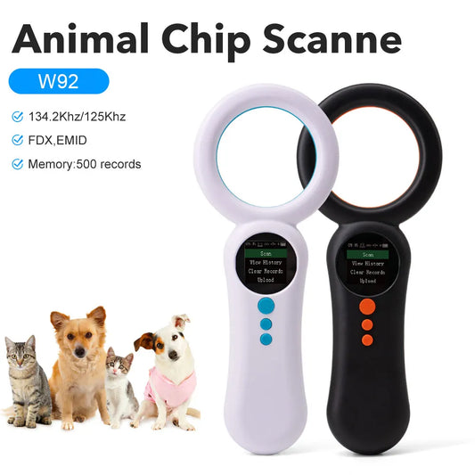 JIAN BOLAND W92 Animal Microchip Reader RFID Scanner For Pets