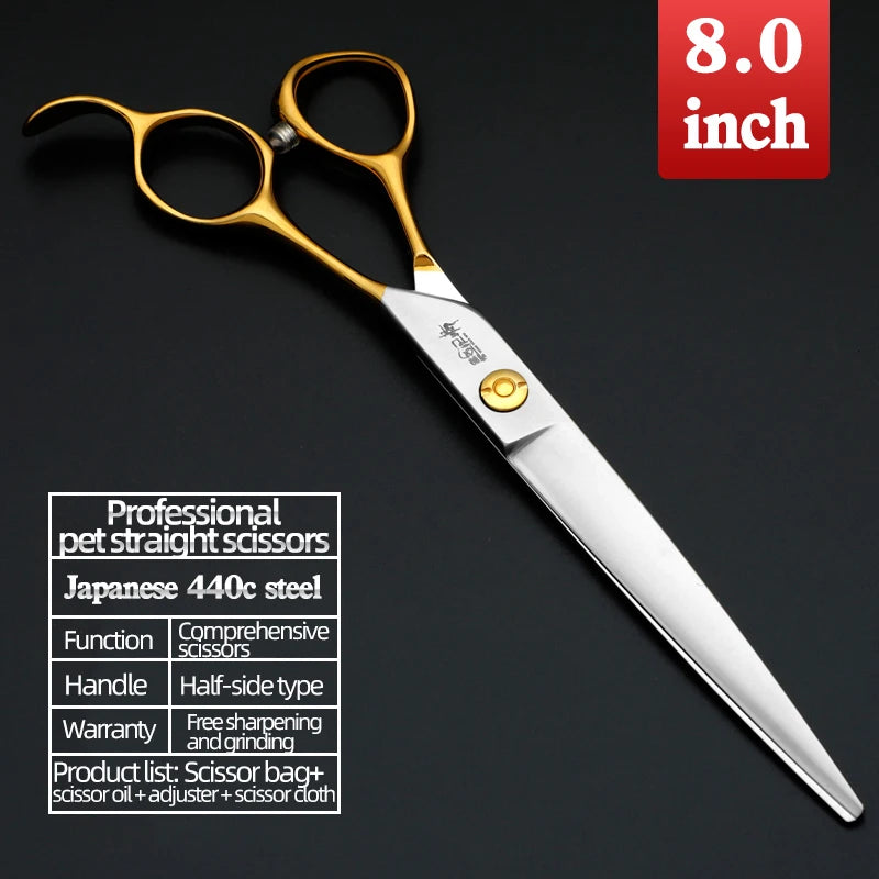 Sakura Dance Professional Pets Scissors Grooming Set For Dogs 440C