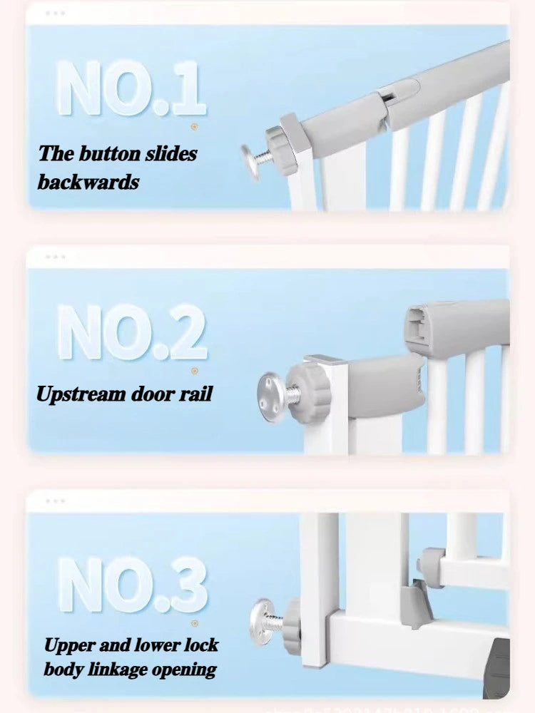 Smvp Pet Fence Gate For Dogs Easy Install Playpen Solution