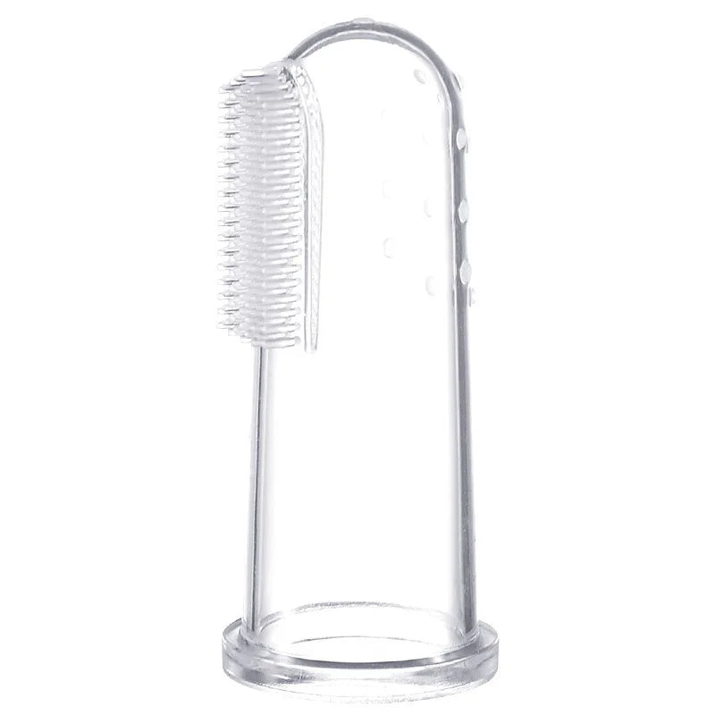 Super Soft Pet Finger Toothbrush for Dogs and Cats