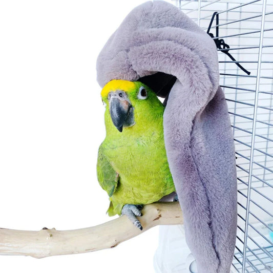 NONECN Winter Warm Bird Shawl Nest Hanging Tent For Parrots