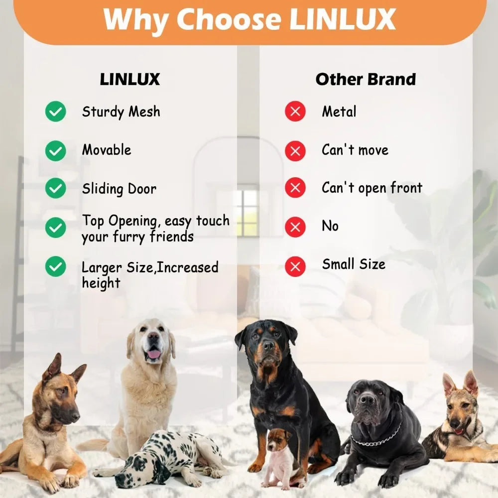 Heavy Duty Wooden Dog Crate Kennel Indoor Decorative Table