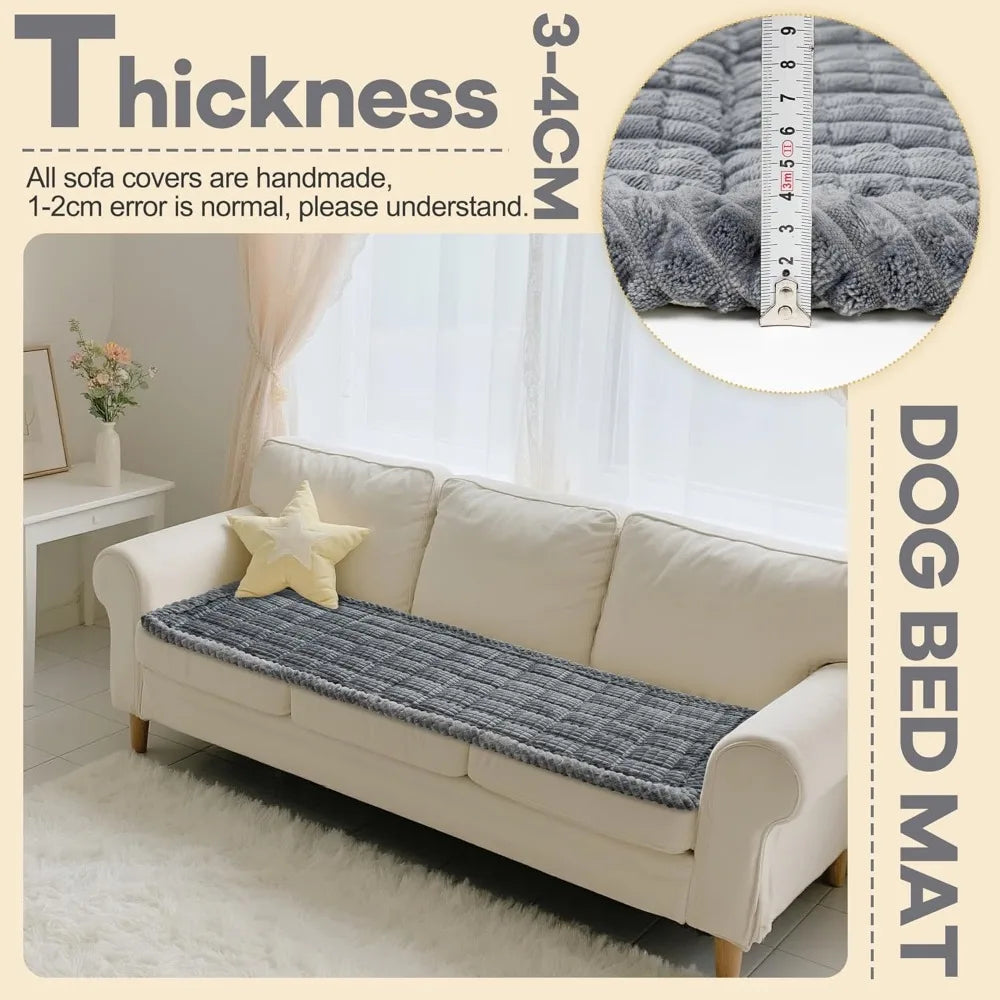 Washable Dog Couch Cover Non Slip Bed Mat For Sofas