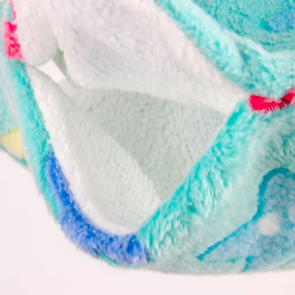 Hamster Guinea Pig Hammock Nest Double Layer Fleece Cage Accessory