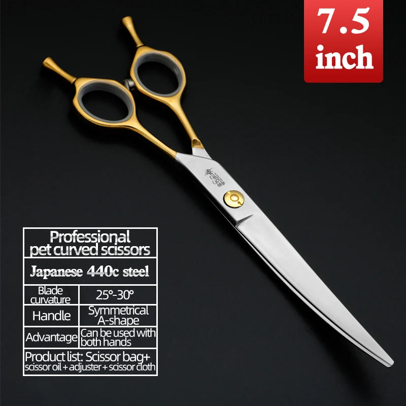 Sakura Dance Professional Pets Scissors Grooming Set For Dogs 440C