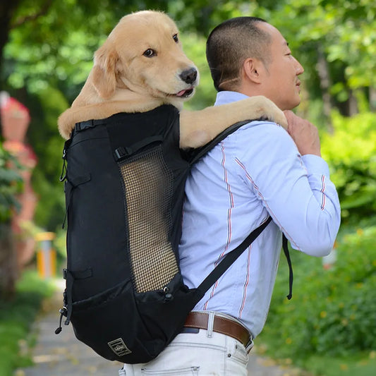 Breathable Pet Dog Carrier Bag Backpack for Travel Comfort