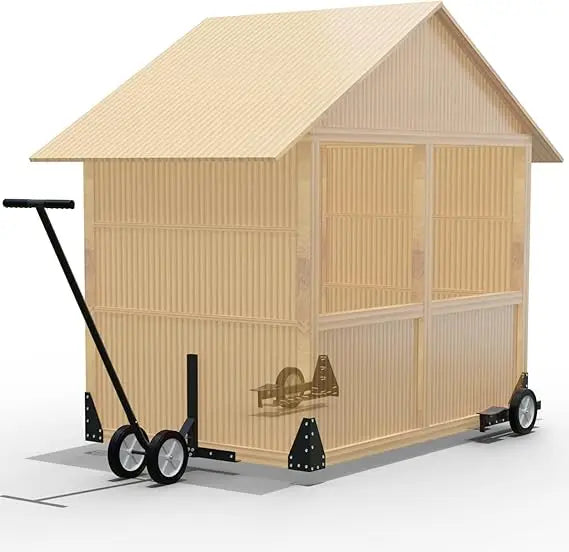 Coop Wheels Kit Portable Poultry Tractor For Mobile Chicken Coop
