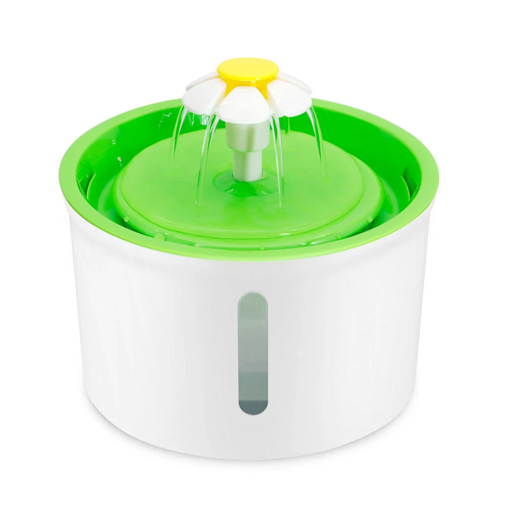 Automatic 1.6L Pet Water Fountain USB Quiet Drinker