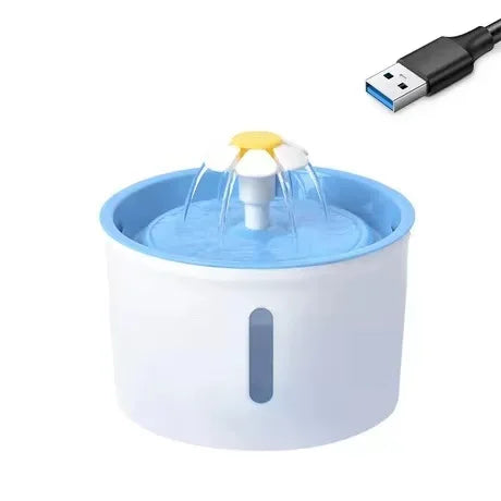 Automatic 1.6L Pet Water Fountain USB Quiet Drinker